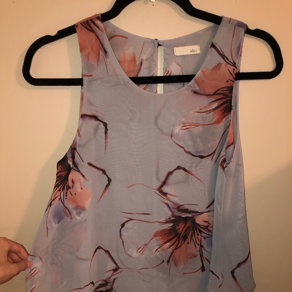 DOR L DOR Floral tank